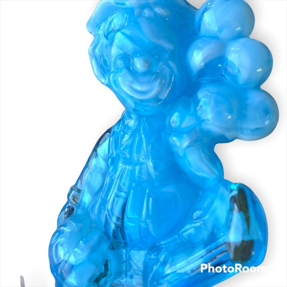 Mossed glass carnival clown collectible figurine Koko, Gabby, Hoagy and 12 more - Picture 7 of 16